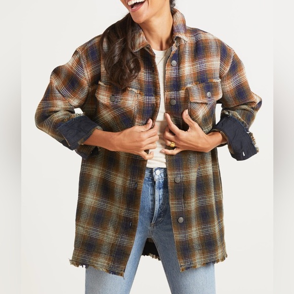 We The Free Anneli Shirt Jacket (S) - Picture 2 of 10